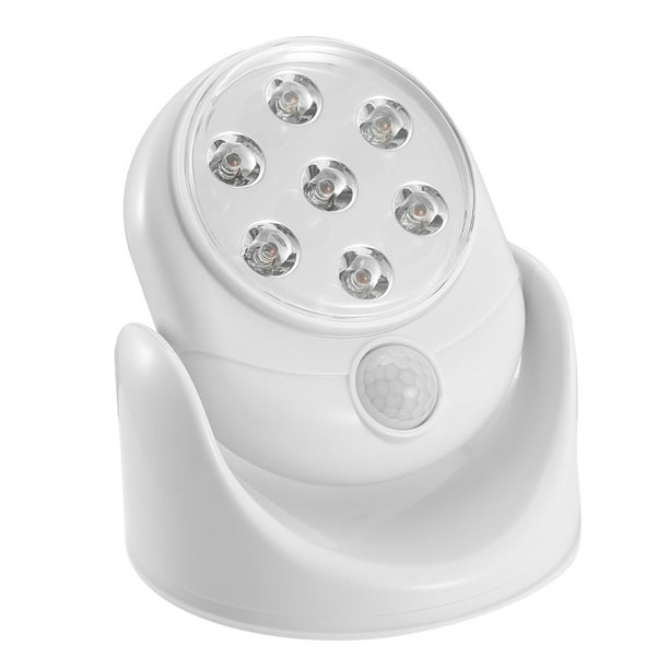 7LED Motion Sensor Night Lights PIR Wireless Indoor & Outdoor 360° Rotatable